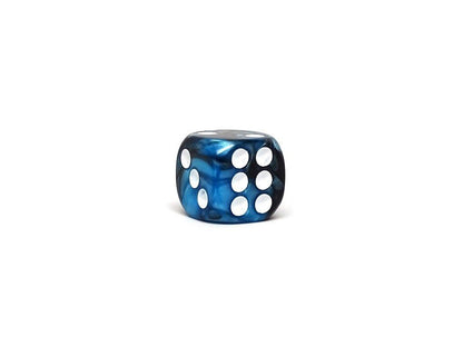 12mm D6 Dice - Black Ice - 25 Count Bag Easy Roller Dice Company