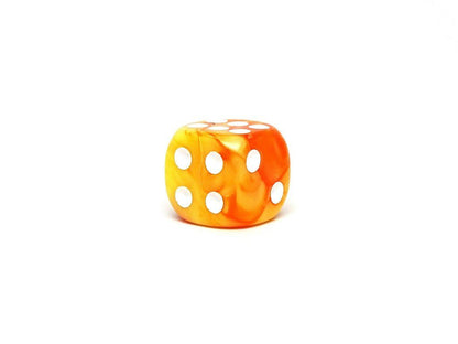 12mm D6 Dice - Blazing Sun - 25 Count Bag Easy Roller Dice Company