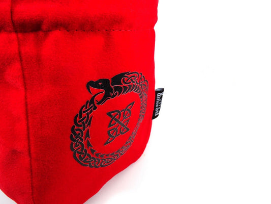 Ouroboros Reversible Microfiber Self-Standing Large Dice Bag Easy Roller Dice Company