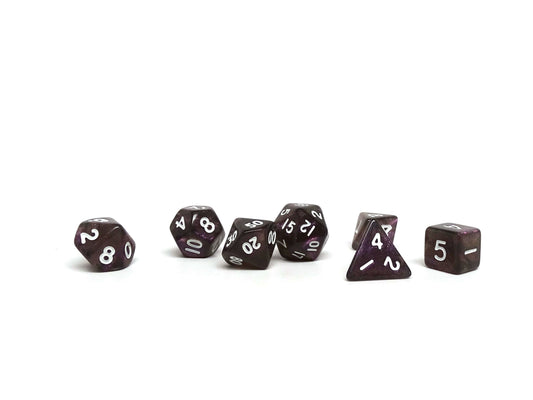 10mm Red Wine Mini Dice Set Easy Roller Dice Company