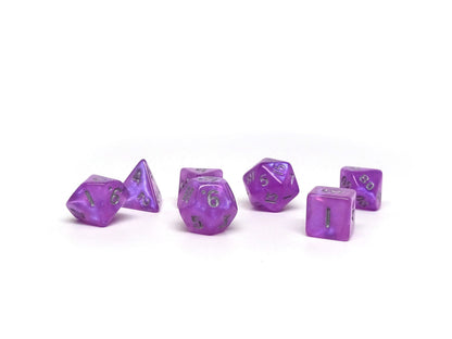 10mm Violet Dust Mini Dice Set Easy Roller Dice Company