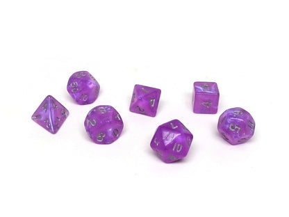 10mm Violet Dust Mini Dice Set Easy Roller Dice Company