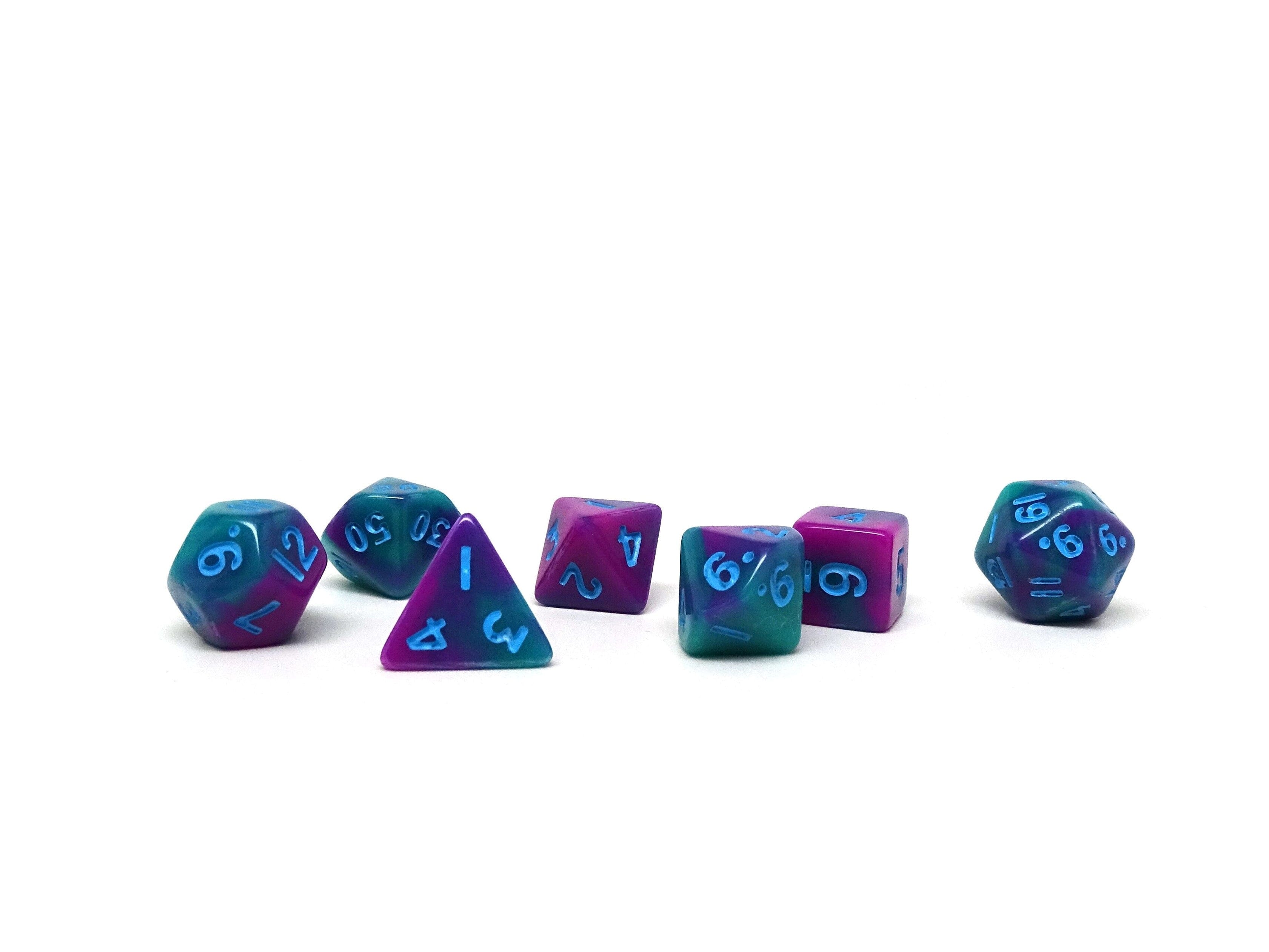 10mm Poison Cloud Mini Dice Set - Out of Play