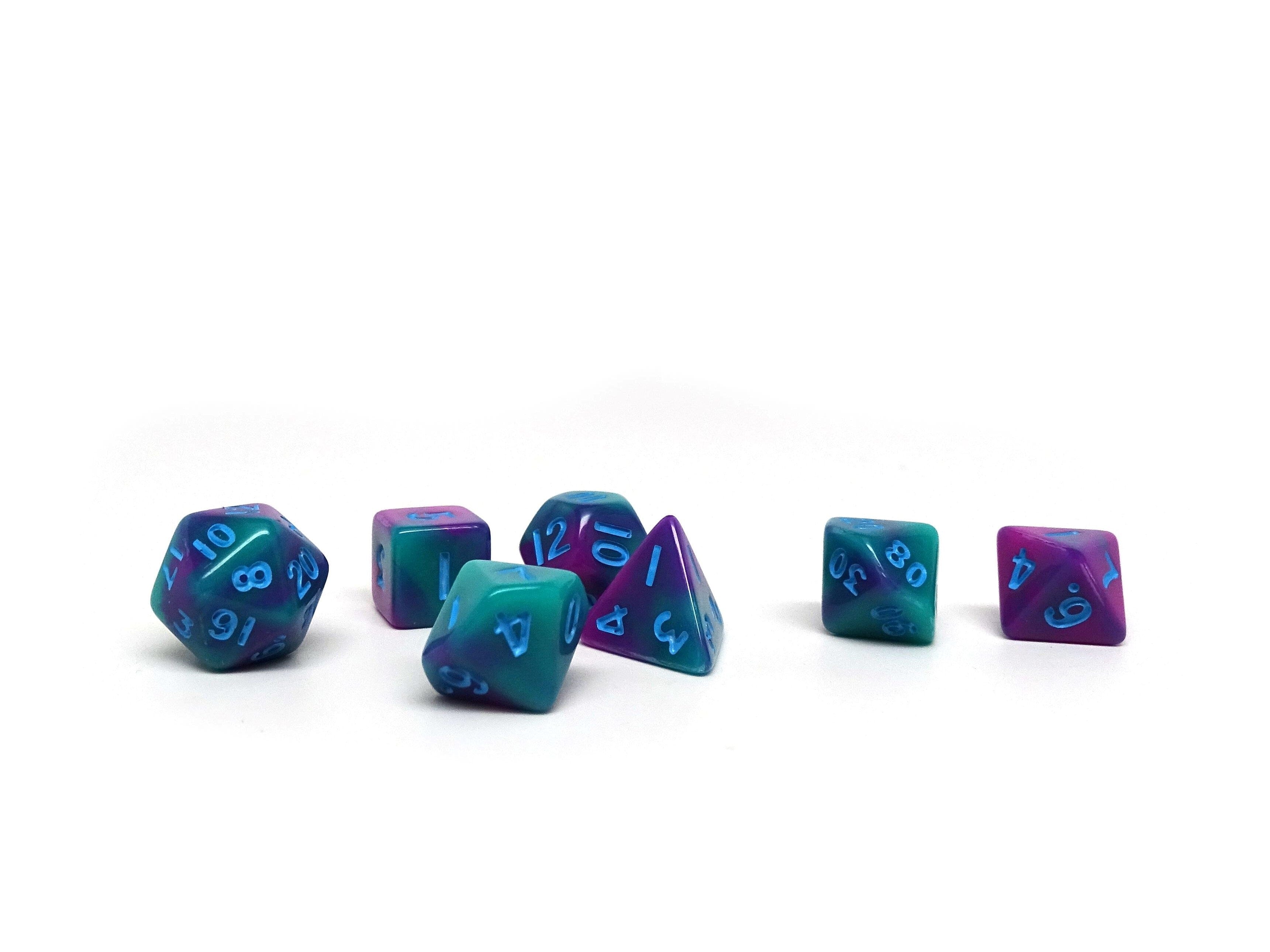 10mm Poison Cloud Mini Dice Set - Out of Play