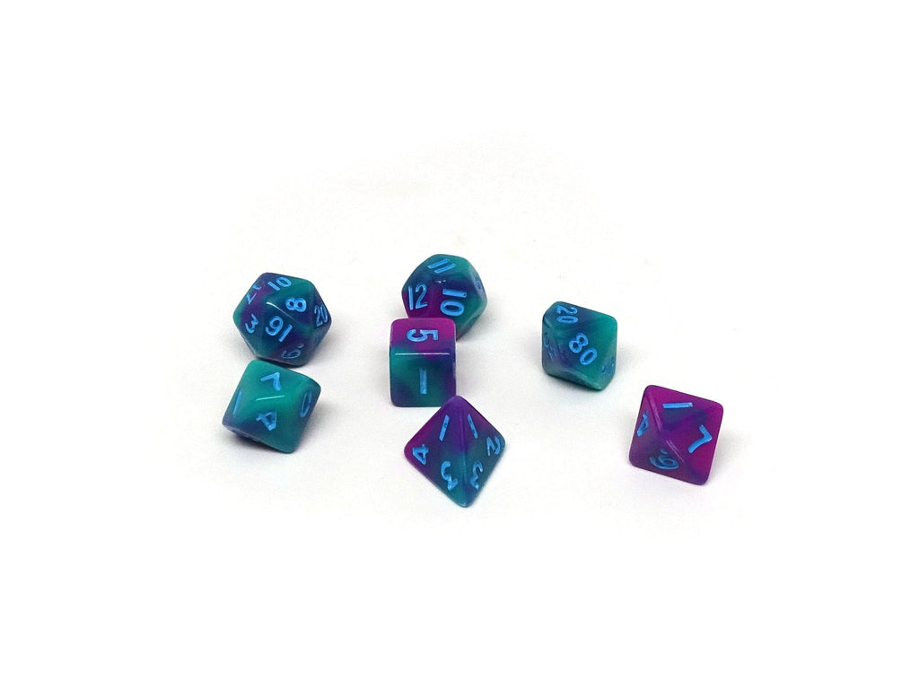 10mm Poison Cloud Mini Dice Set - Out of Play