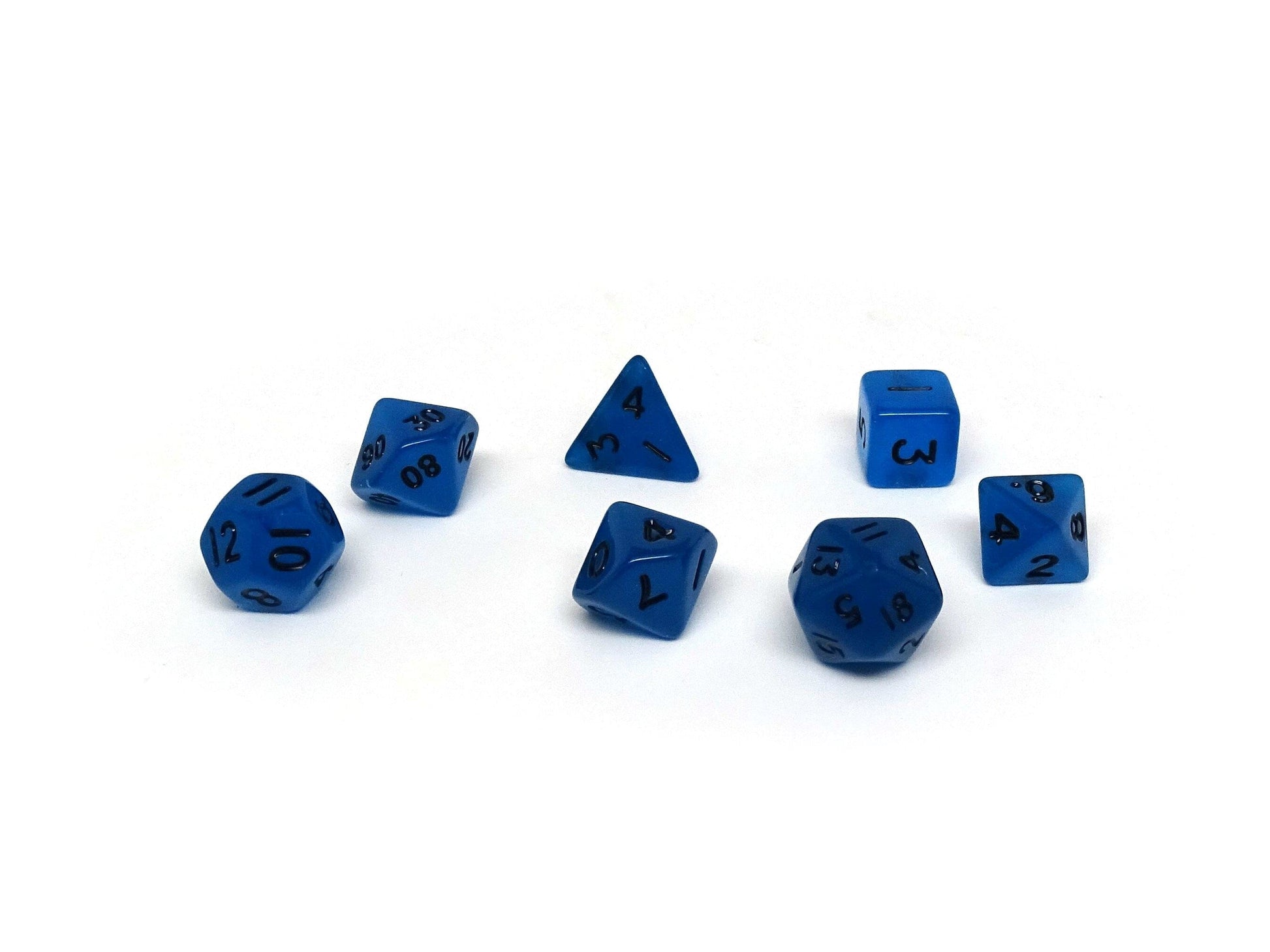 10mm Deep Blue Mini Dice Set Easy Roller Dice Company