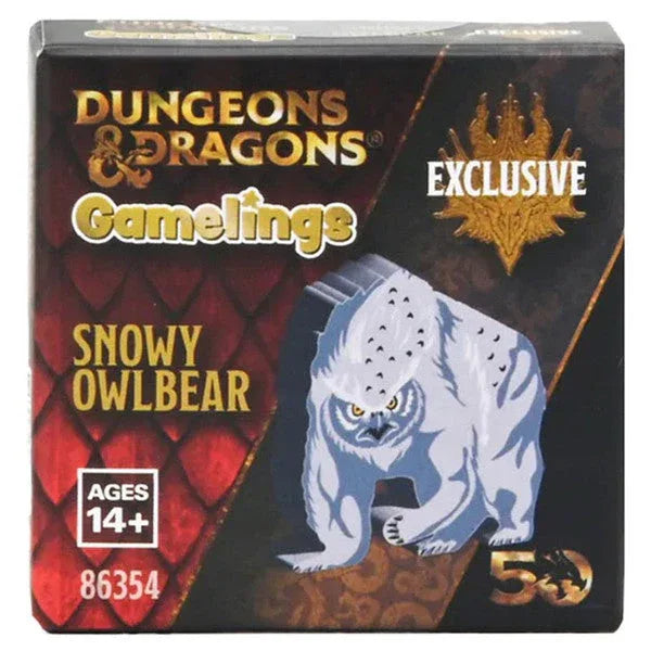 D&D Gamelings: Snowy Owlbear - Out of Play
