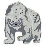 D&D Gamelings: Snowy Owlbear - Out of Play