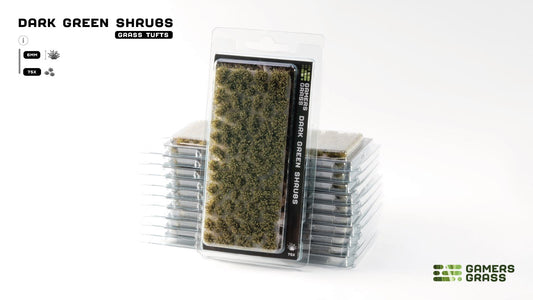 Gamers Grass - Shrub Set - Dark Green - Out of Play