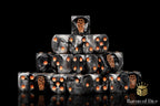 Day of the Dead Dice - Orange Coffin - Out of Play