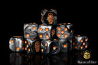Day of the Dead Dice - Orange Coffin - Out of Play