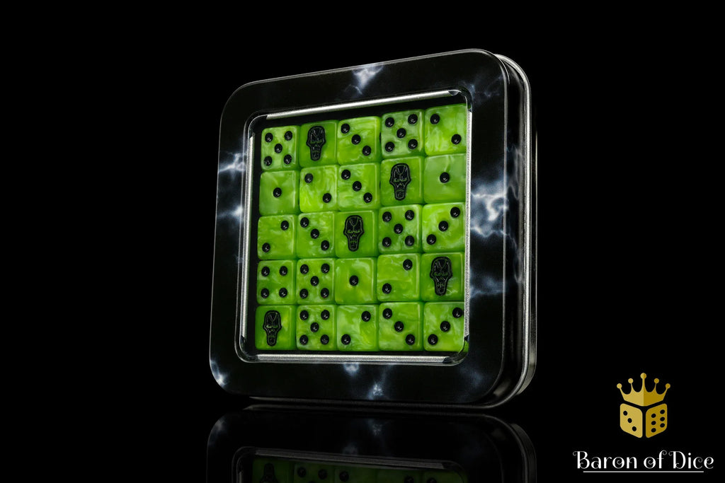 Day of the Dead Dice - Skull - Out of Play