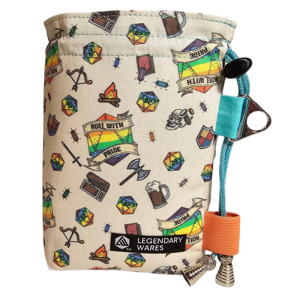 Roll with Pride Dice Bags - Out of Play