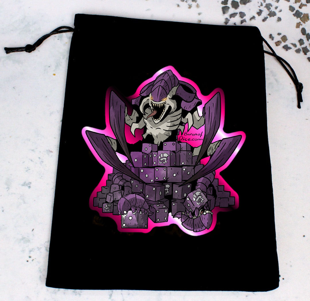 Premium Black Dice Bags - Out of Play