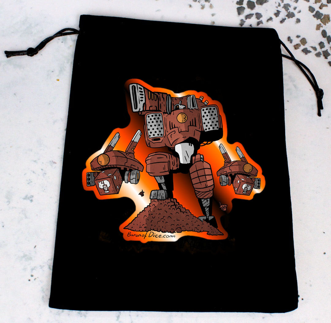 Premium Black Dice Bags - Out of Play