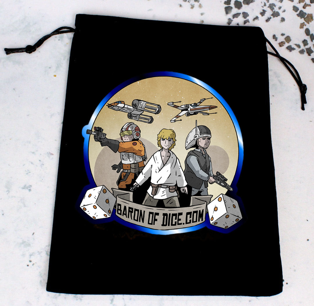 Premium Black Dice Bags - Out of Play