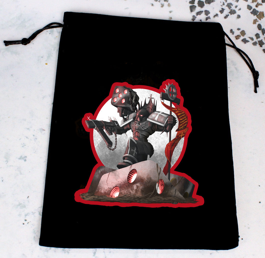 Premium Black Dice Bags - Out of Play