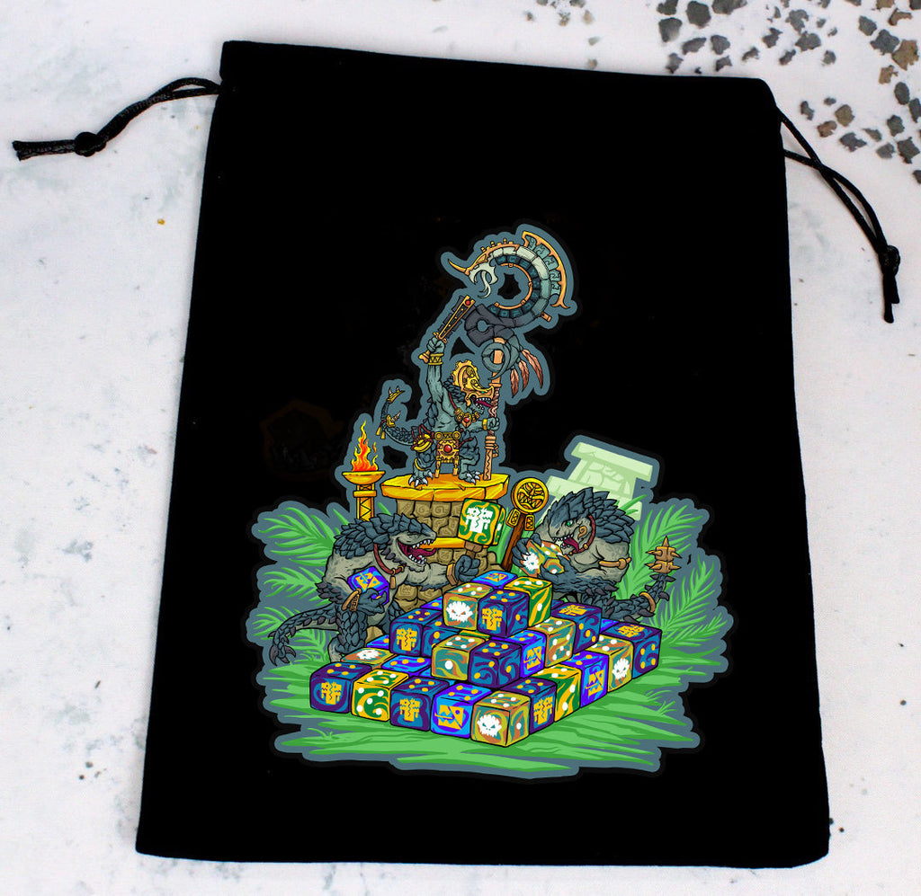 Premium Black Dice Bags - Out of Play