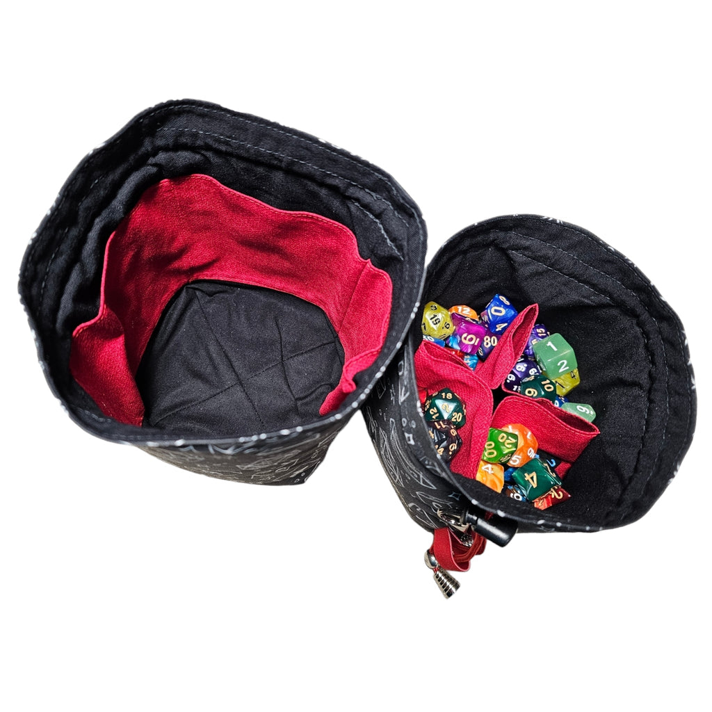 Polyhedral Magic Dice Bags - Out of Play