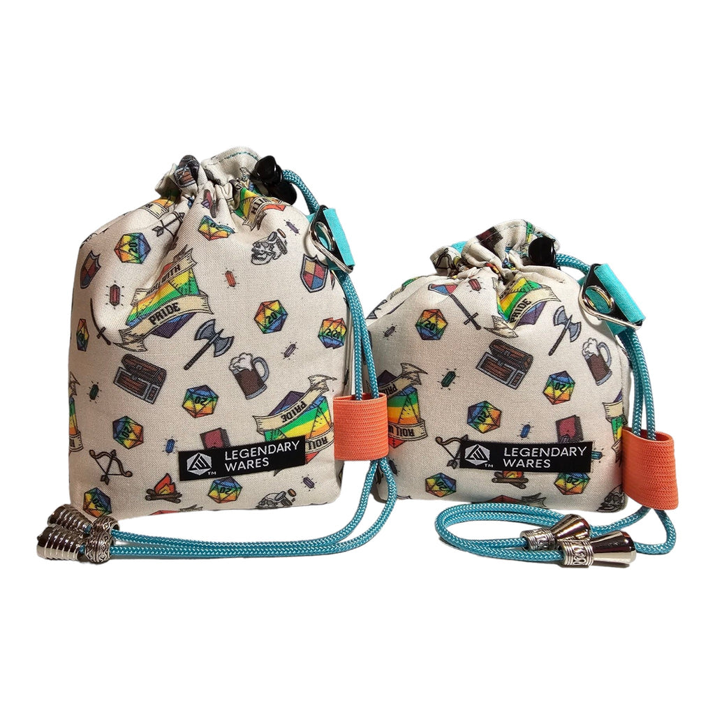 Roll with Pride Dice Bags - Out of Play
