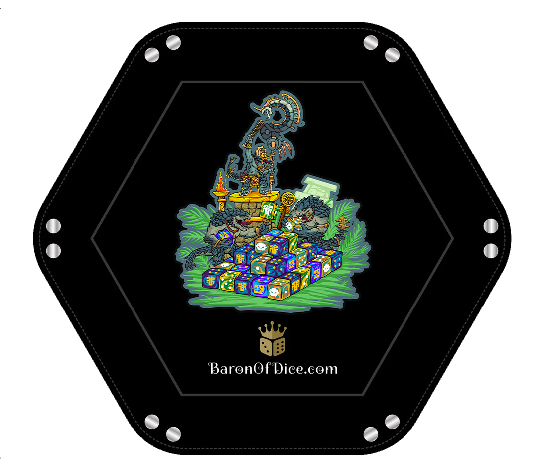 Celestial Dinosaurs | Premium Dice Tray