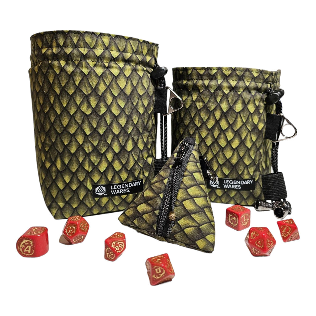 Dragon Scale Dice Bags - Out of Play