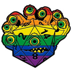 DieHolder / Eye Tyrant - Hard Enamel Adventure Dice Pin Metal by Norse Foundry - Out of Play