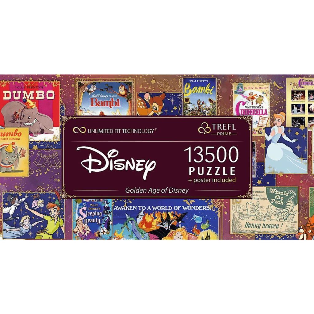 Trefl Prime The Golden Age of Disney 13500 Piece Puzzle