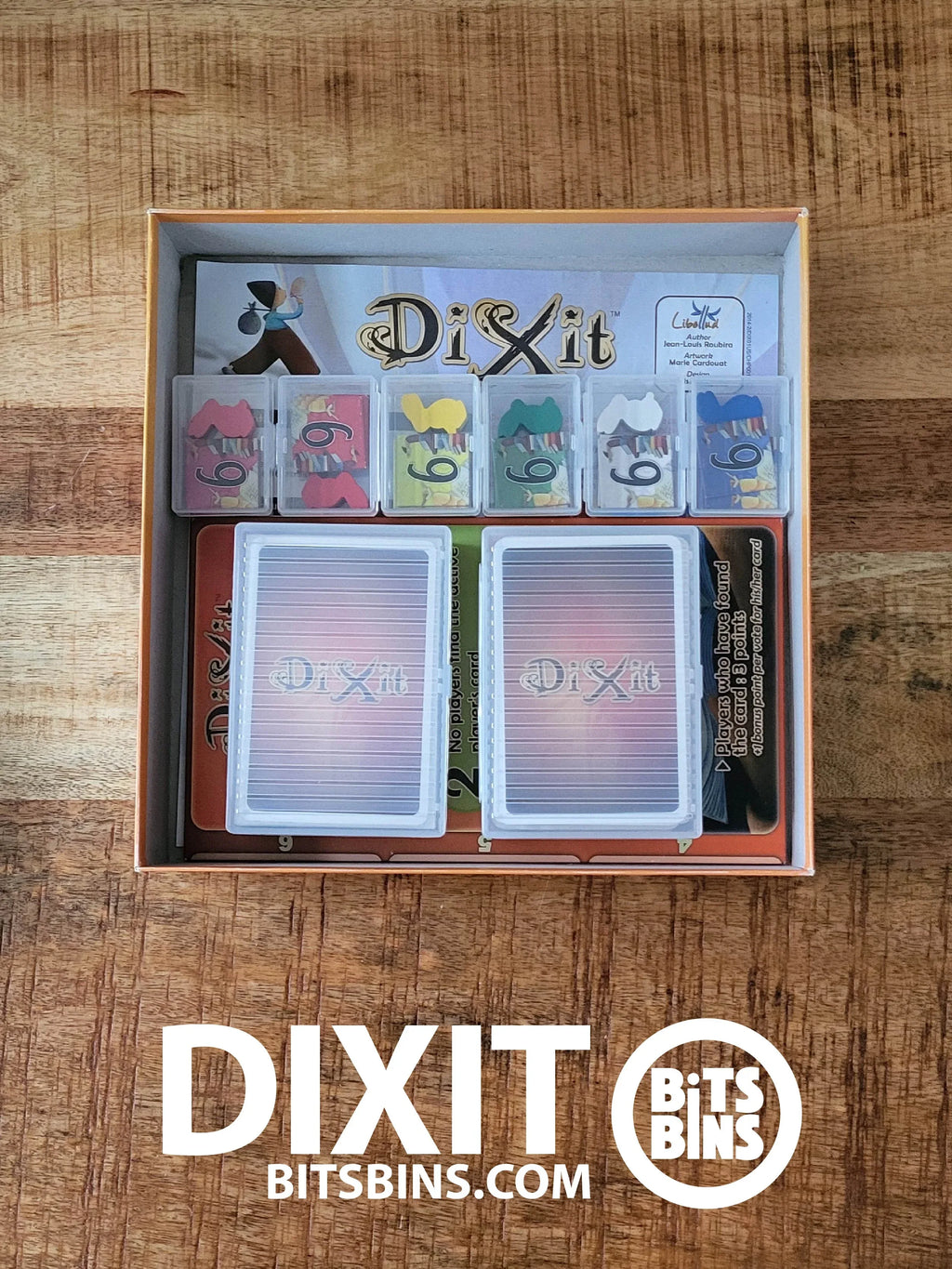 Bits Bins Dixit - 6 Minis, 2 Tarot - Out of Play