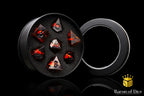 Evil Eye Liquid Core RPG Dice Set - 7 Pieces - Out of Play