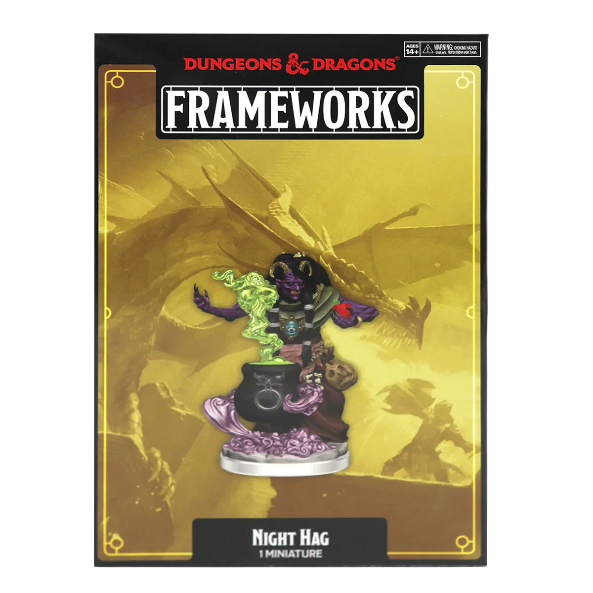 D&D Frameworks Wave 1: Night Hag - Miniature - Out of Play