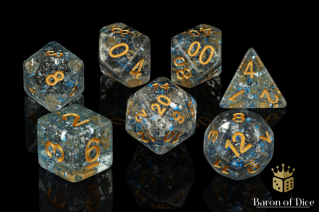 Celestine RPG Dice Set - 7 Pieces - Out of Play