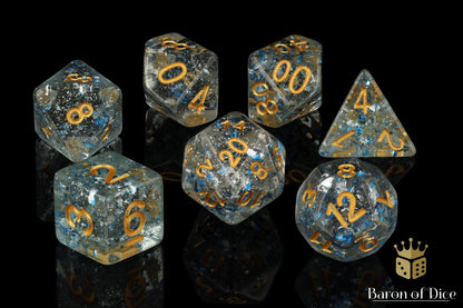 Celestine RPG Dice Set - 7 Pieces - Out of Play