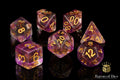 Aura Quartz RPG Dice - 7 Pieces - Out of Play