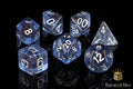 Sapphire RPG Dice Set - 7 Pieces - Out of Play