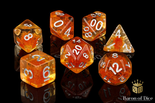 Sunstone RPG Dice Set - 7 Pieces - Out of Play