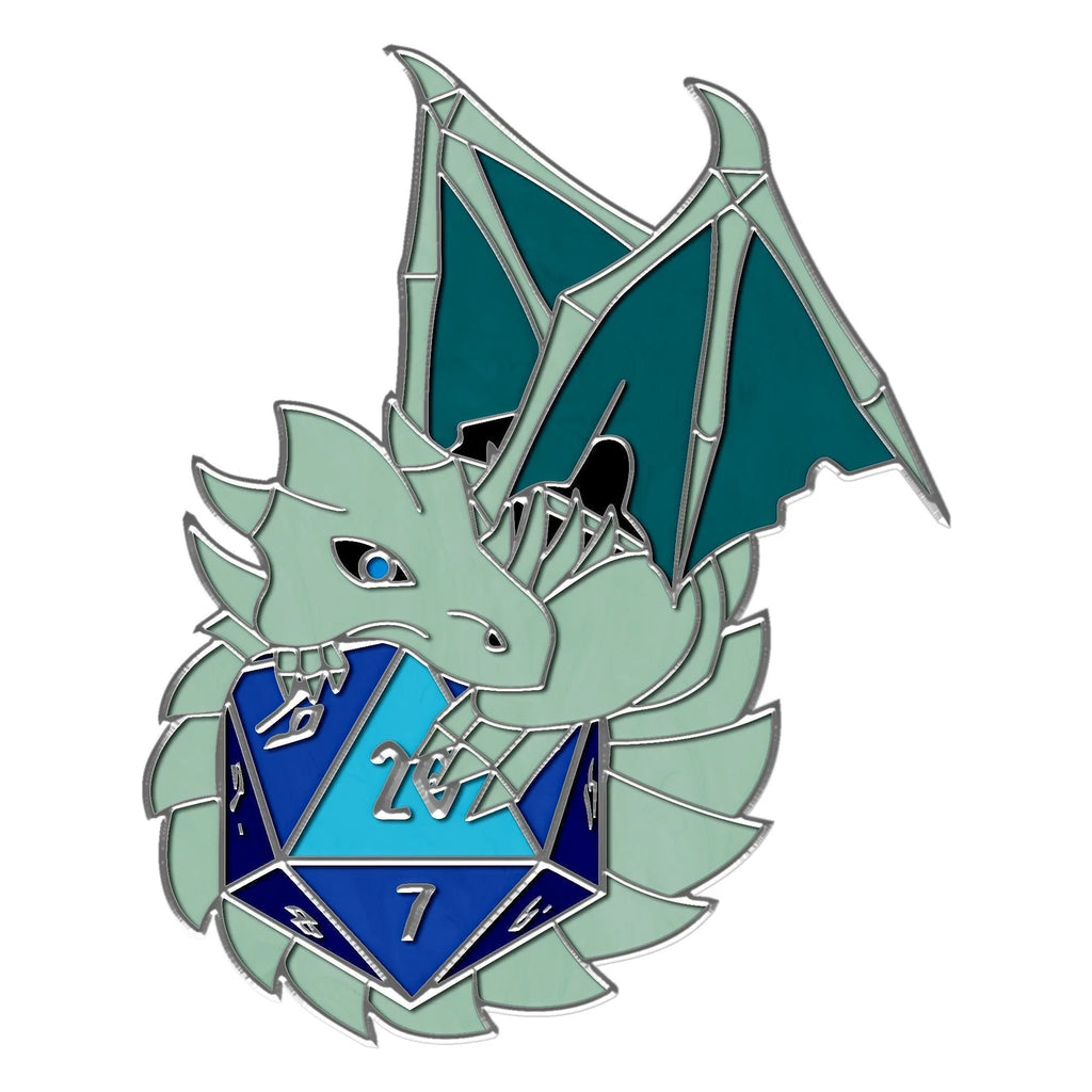 Dracolich - Hard Enamel Adventure Dice Pin Metal by Norse Foundry - Out of Play