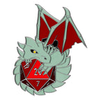 Dracolich - Hard Enamel Adventure Dice Pin Metal by Norse Foundry - Out of Play