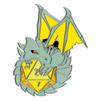 Dracolich - Hard Enamel Adventure Dice Pin Metal by Norse Foundry - Out of Play