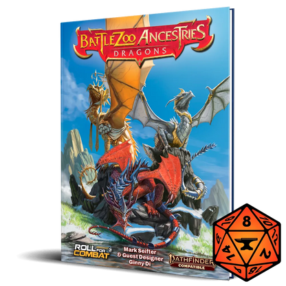 Battlezoo Ancestries: Dragons Hardcover & PDF Roll For Combat