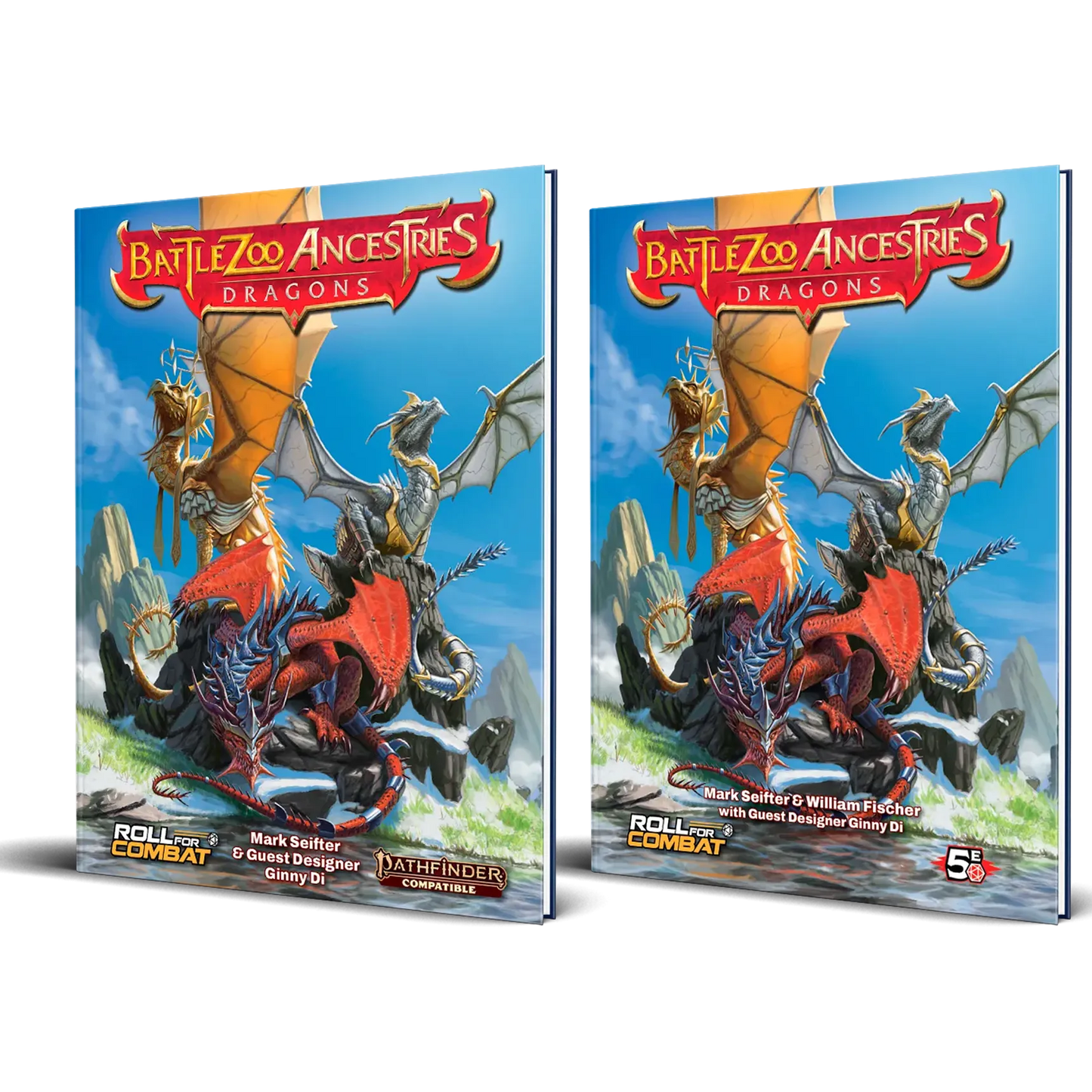 Battlezoo Ancestries: Dragons Hardcover & PDF Roll For Combat