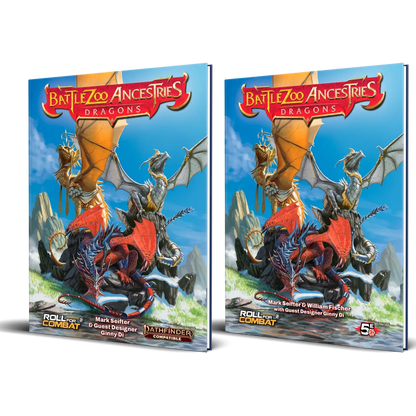 Battlezoo Ancestries: Dragons Hardcover & PDF Roll For Combat