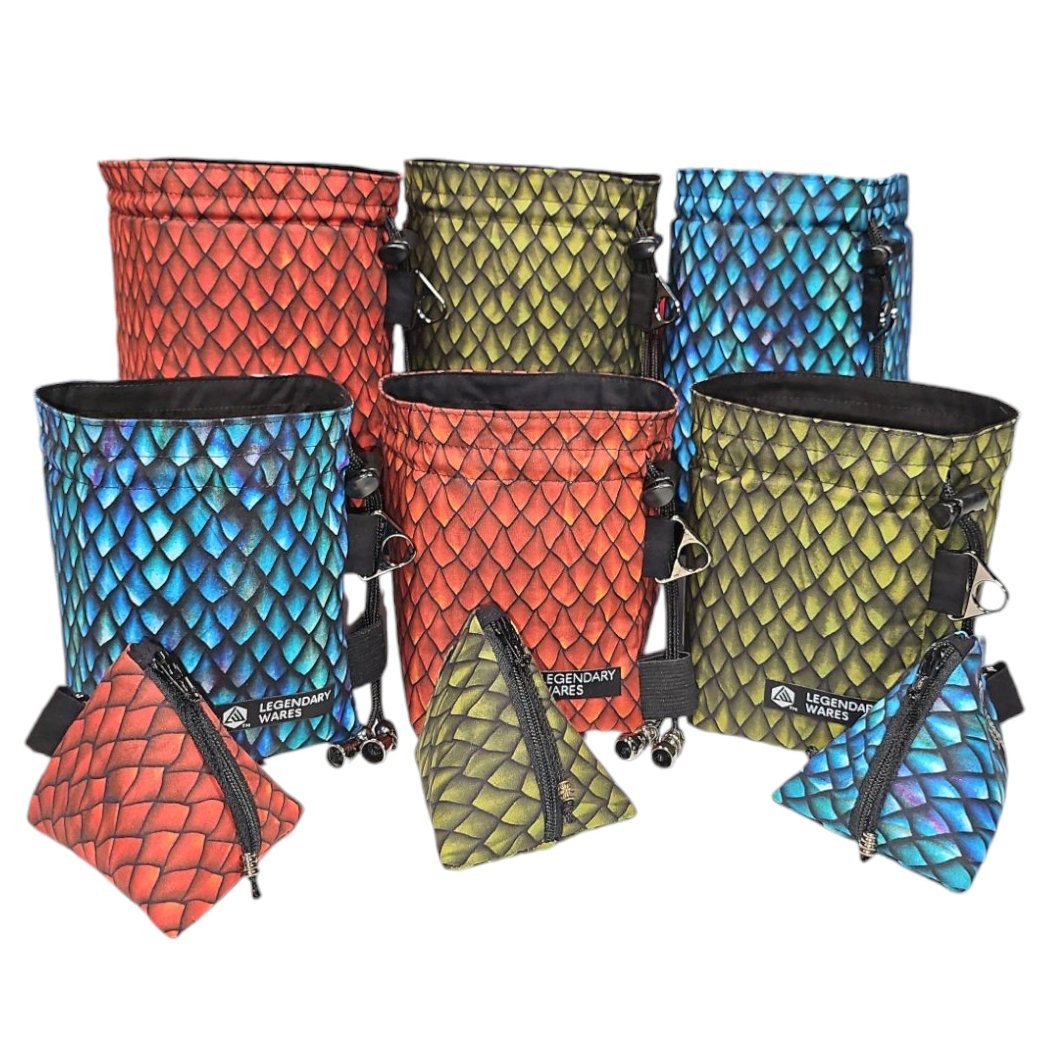 Dragon Scale Dice Bags - Out of Play