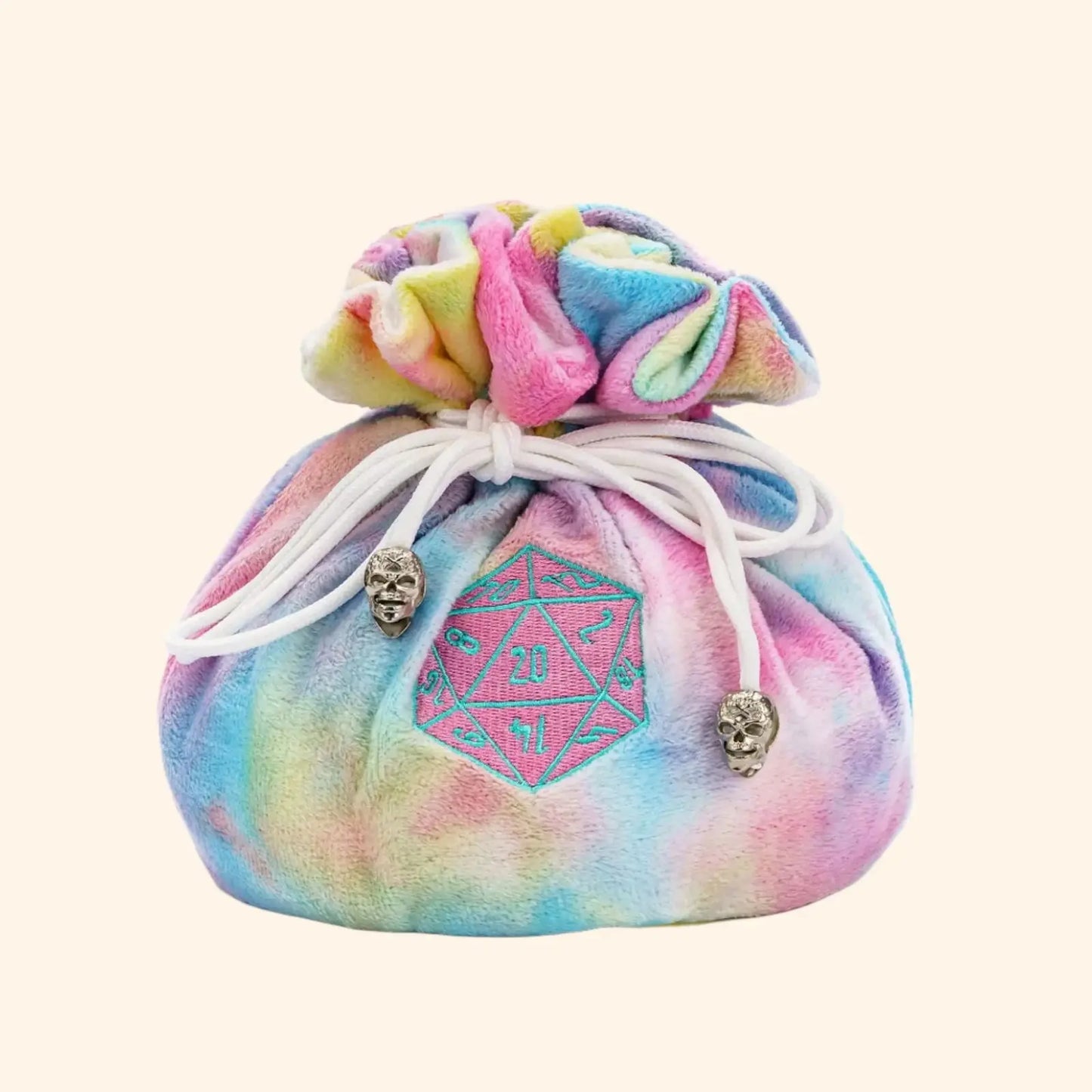 Drawstring Double-Layer Dice Bag - Out of Play Board Game Accessories