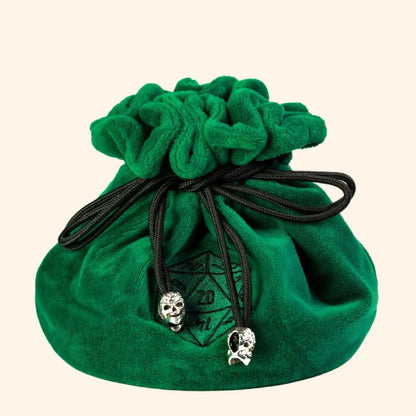 Drawstring Double-Layer Dice Bag - Out of Play Board Game Accessories