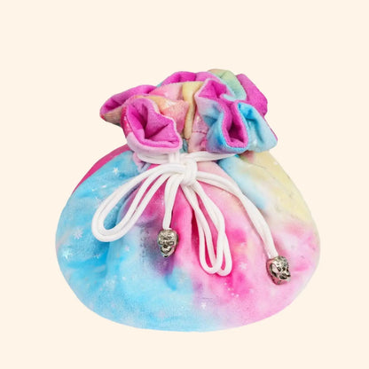 Drawstring Double-Layer Dice Bag - Out of Play Board Game Accessories