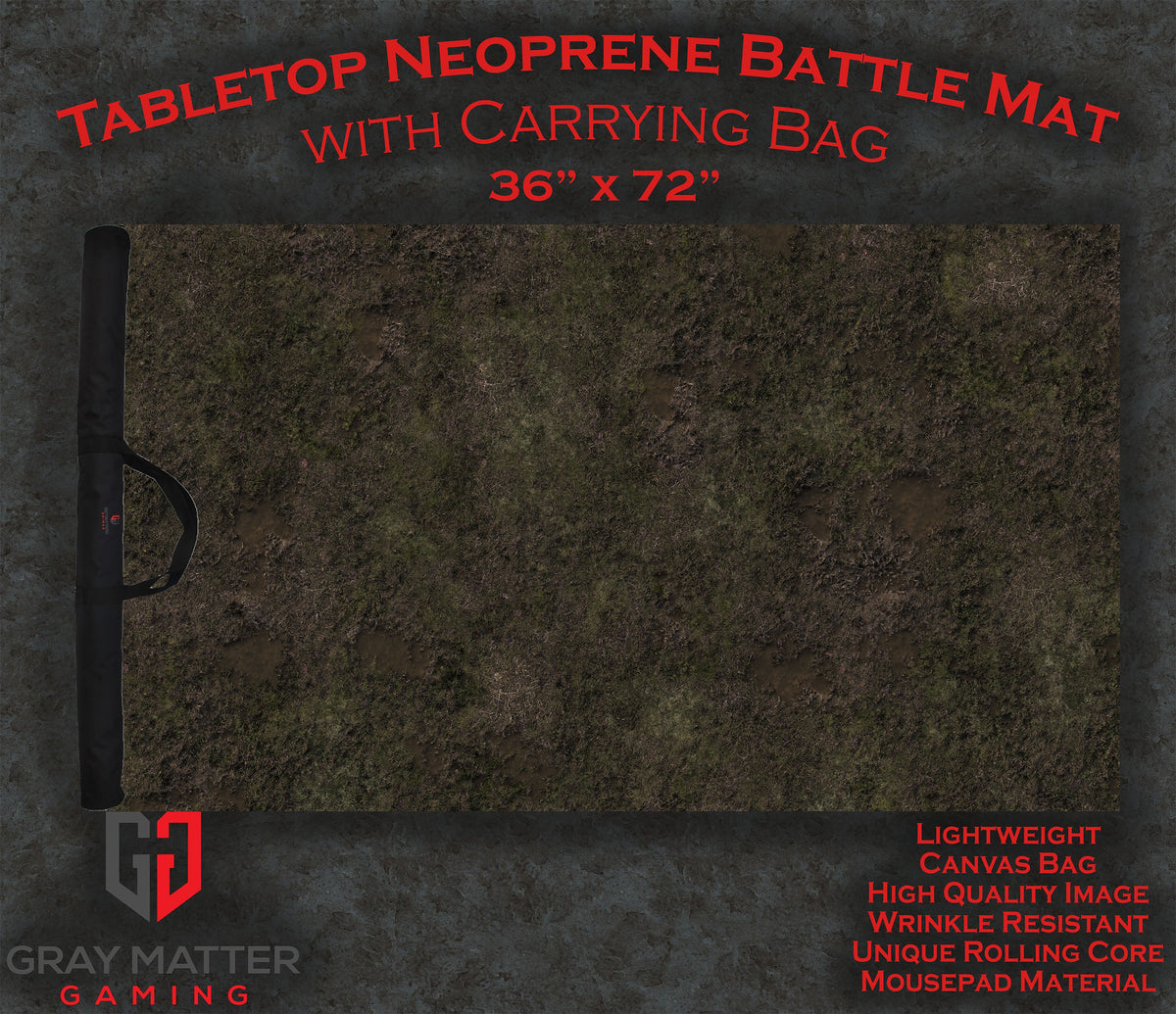 Dread Marsh - Neoprene Battle Mat with Bag