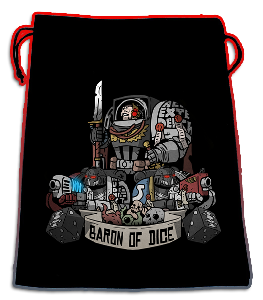 Premium Black Dice Bags - Out of Play