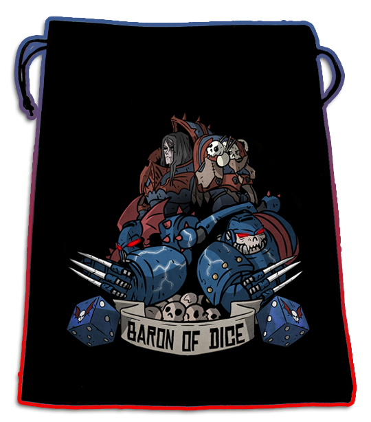 Premium Black Dice Bags - Out of Play