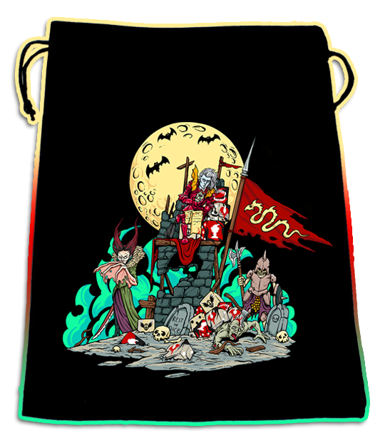 Premium Black Dice Bags - Out of Play